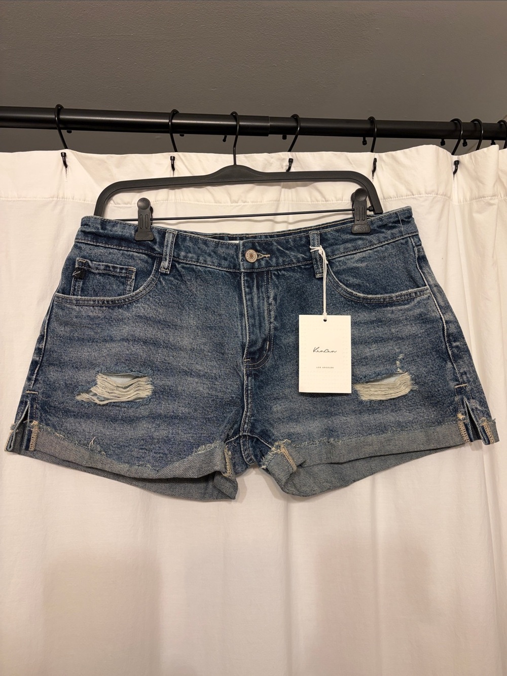 KanCan festival denim shorts